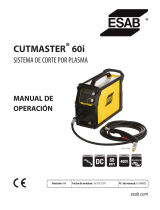 ESAB ESAB Cutmaster 60i Plasma Cutting System Manual de usuario