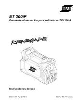 ESAB ET 300iP Manual de usuario