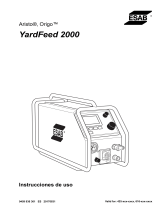 ESAB YardFeed 2000 Manual de usuario