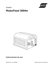 ESAB RoboFeed 3004w Manual de usuario