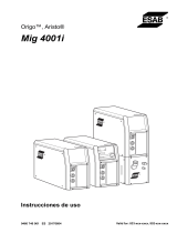ESAB Mig 4001i Manual de usuario