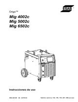 ESAB Mig 4002c Manual de usuario