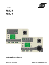 ESAB MA23, MA24 Manual de usuario