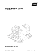 ESAB Miggytrac B501 Manual de usuario