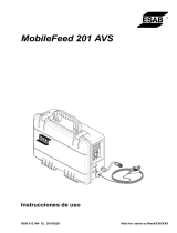 ESAB MobileFeed 201 AVS Manual de usuario