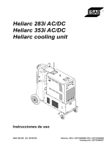 ESAB Heliarc 283i AC/DC, 353i AC/DC, Heliarc Cooling Unit Manual de usuario