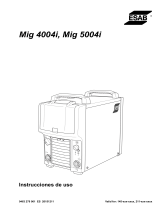 ESAB Mig 5004i Manual de usuario