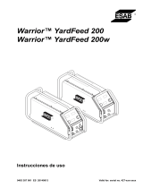ESAB Warrior™ YardFeed 200, Warrior™ YardFeed 200w Manual de usuario