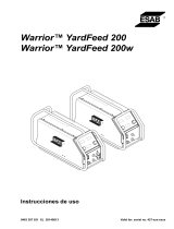 ESAB Warrior™ YardFeed 200 Manual de usuario
