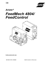ESAB FeedMech 4804, FeedControl - Aristo® Manual de usuario
