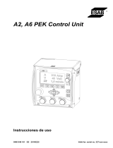 ESAB PEK A2 Manual de usuario