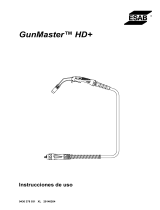 ESAB GunMaster HD+ Manual de usuario