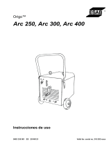 ESAB Origo™ Arc 250, 300, 400 Manual de usuario