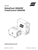ESAB RoboFeed 3004HW Manual de usuario