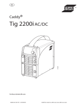 ESAB Caddy® Tig 2200i AC/DC Manual de usuario
