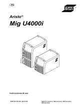 ESAB Mig U4000i Manual de usuario