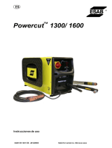 ESAB PowerCut 1300/1600 Manual de usuario