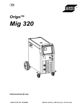 ESAB Mig 320 Origo™ Manual de usuario