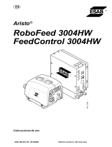 ESAB RoboFeed 3004HW, FeedControl 3004HW Manual de usuario