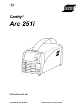 ESAB Caddy 250 Arc 251i Manual de usuario