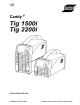 ESAB Caddy Tig 1500i Manual de usuario