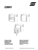 ESAB GMH Manual de usuario