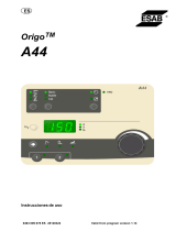 ESAB A44 Origo™ Manual de usuario
