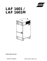 ESAB LAF 1601 / LAF 1601M Manual de usuario