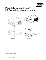 ESAB Parallel connection of LAF-welding power source Manual de usuario