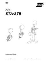 ESAB STA, STB A25 STA, A25 STB Manual de usuario