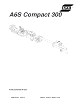 ESAB A6 S Compact 300 Manual de usuario