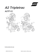 ESAB A2TF K1 Tripletrac Manual de usuario