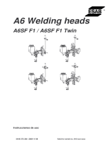 ESAB A6 Welding heads Manual de usuario