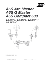 ESAB A6S Arc Master/ A6S G Master/ A6S Compact 500 Manual de usuario