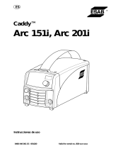 ESAB Caddy® Arc 151i, Caddy® Arc 201i Manual de usuario
