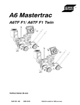 ESAB A6TF F1 Manual de usuario
