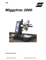 ESAB Miggytrac 2000 Manual de usuario