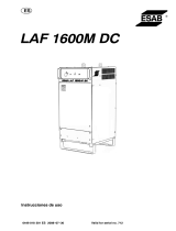 ESAB LAF 1600M Manual de usuario