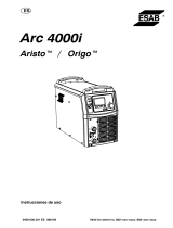 ESAB Arc 4000i Manual de usuario