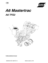 ESAB A6 Tandem Mastertrac Manual de usuario