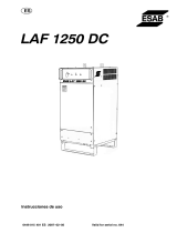 ESAB LAF 1250 Manual de usuario