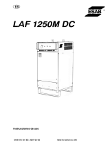 ESAB LAF 1250M Manual de usuario