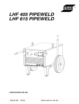 ESAB LHF 405 Pipeweld, LHF 615 Pipeweld Manual de usuario