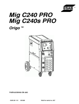 ESAB Mig C240 PRO Manual de usuario