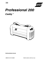 ESAB Professional 200 Caddy® Manual de usuario