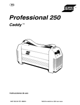 ESAB Professional 250 Caddy Manual de usuario