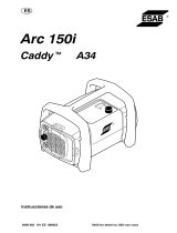 ESAB Caddy® Arc 150i A34 Manual de usuario