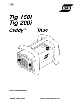 ESAB Caddy Tig 150i Manual de usuario