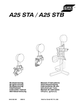 ESAB A25 STB Manual de usuario