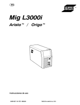 ESAB Mig L3000i Origo™ Mig L3000i, Aristo® Mig L3000i Manual de usuario